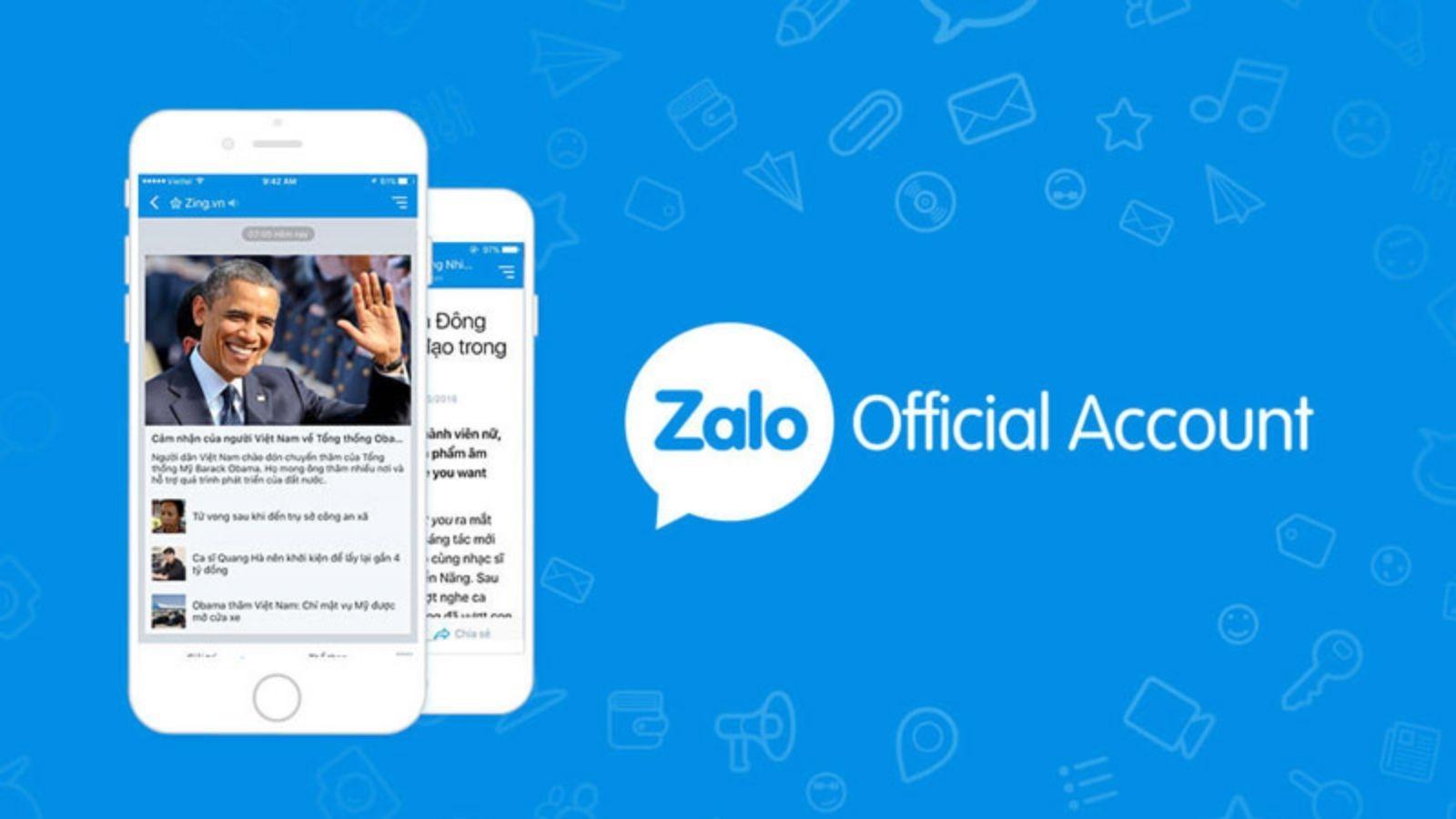 Cách cài Zalo OA trên điện thoại với 03 bước đơn giản