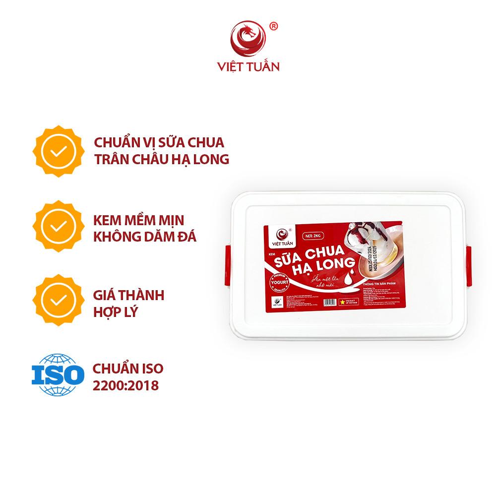 Kem Sữa Chua Hạ Long Việt Tuấn 2kg-3000ml