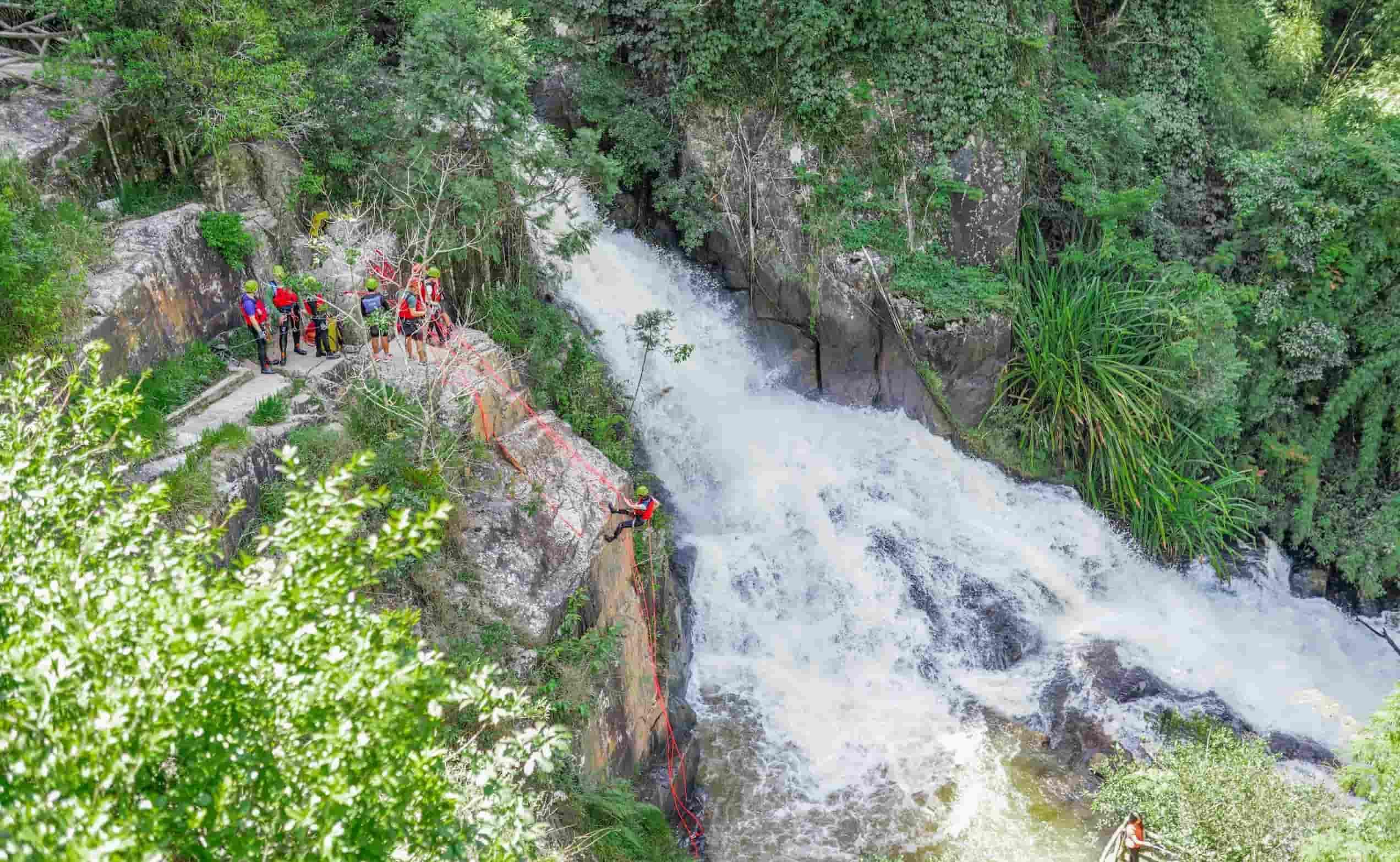 The powerful Datlanta Waterfall