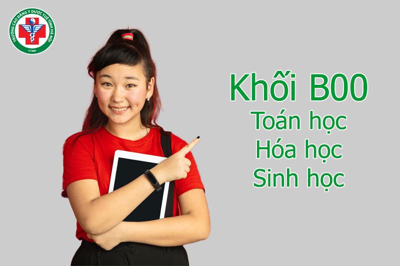 Trước đây các ngành Dược chỉ xét khối B00